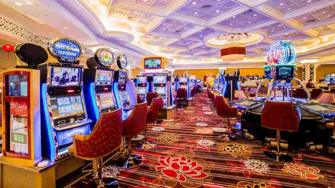 Casino Crown Bavet được thiết kế hiện đại, sang trọng